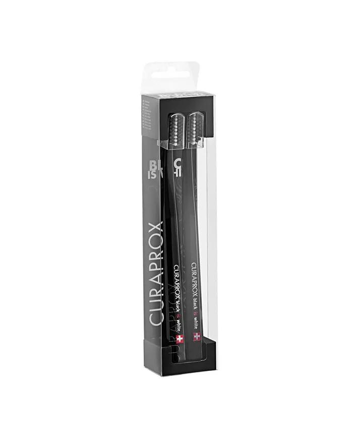 Black is White Toothbrush Duo (2-pack)