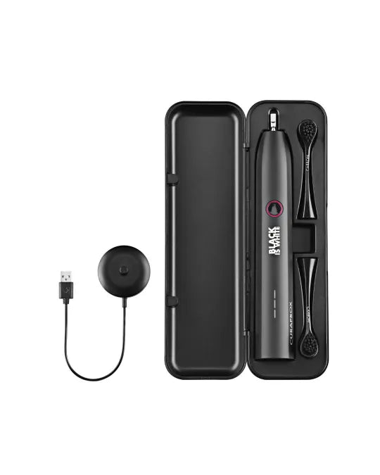 Black is White Hydrosonic Electronic Toothbrush