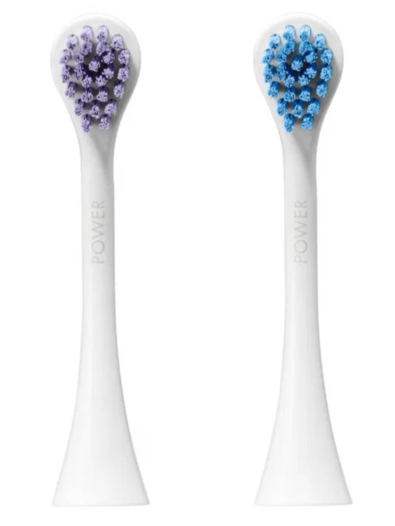 Power Duo Replacement Brush Heads (2 pack)